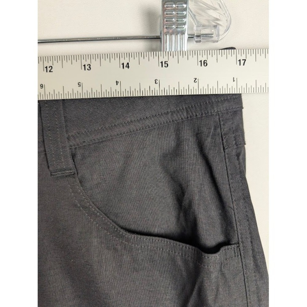 Eddie Bauer Fleece Lined Pants Mens 34x30 Black Hiking Outdoor EUC - Picture 3 of 10